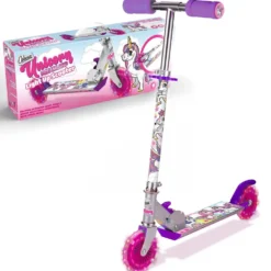 Sparkcykel Unicorn med Lysande Däck