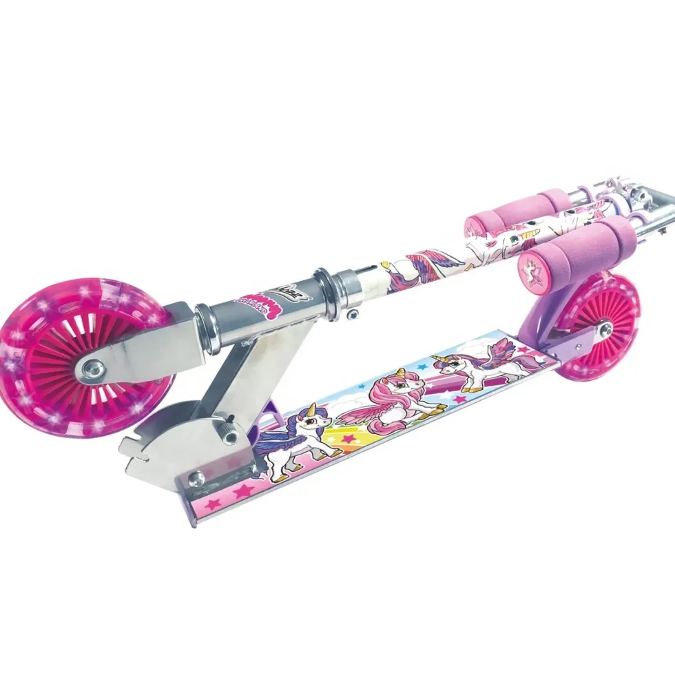 Sparkcykel Unicorn med Lysande Däck