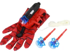 Spider-Man handskydd med nätkastare för barn 3+ inkl. 3 pilar