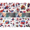 Spiderman tatueringar - 4 ark - Barn tatueringar - Avengers