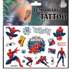 Spiderman tatueringar - 15st - Barn tatueringar - Avengers