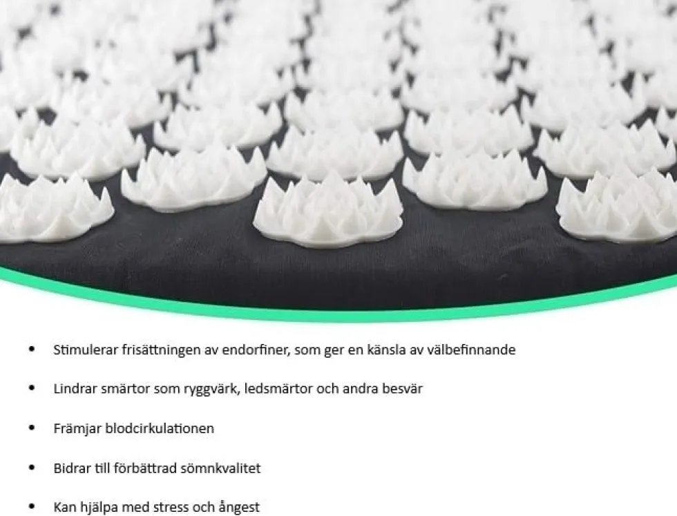 Spikmatta / Spikkudde för akupunktur