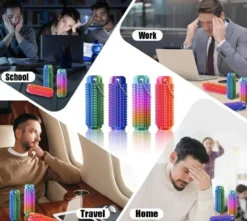 Spiky hand roller för stresslindring 2-pack