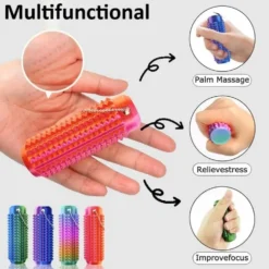 Spiky hand roller för stresslindring 2-pack