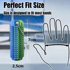 Spiky hand roller för stresslindring 2-pack