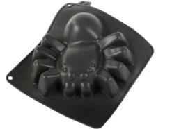 Spindelformad silikonform för Halloweenbakning