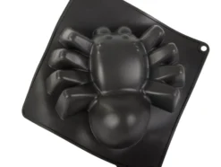 Spindelformad silikonform för Halloweenbakning