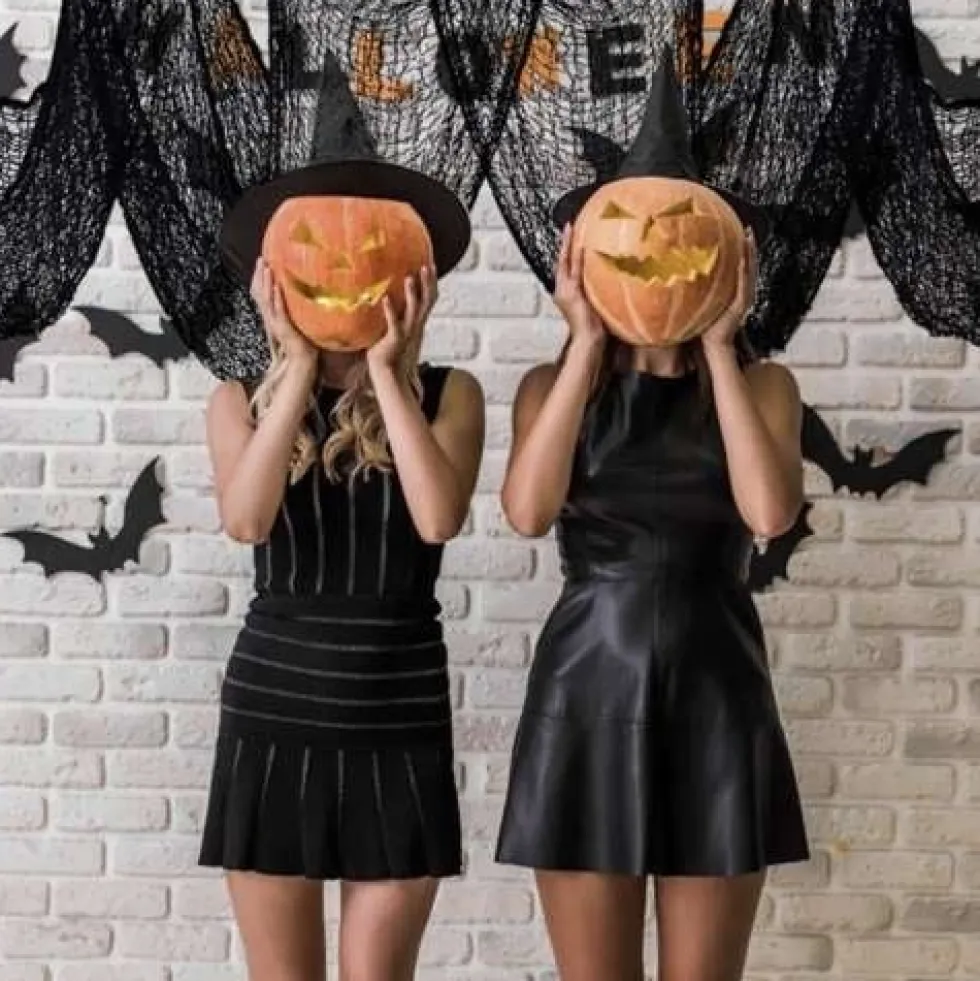 Spindelnät Halloween-dekoration svart 198x76 cm 55 g