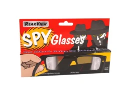 Spionglasögon med spegelglas och UV-skydd