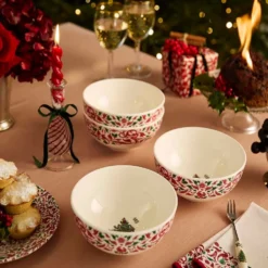 Spode Christmas Tree julservis 12 delar