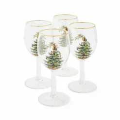 Spode Christmas Tree vinglas 36 cl 4-pack