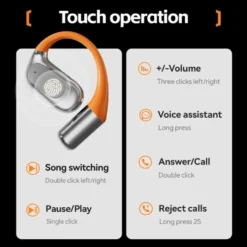144 språk Translation Översättare Smart Translator Headset Bluetooth Realtid