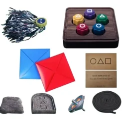 Squids Koreanska Folkspel Set Squid Game 2, Koreansk Traditionellt Spel Gong-gi