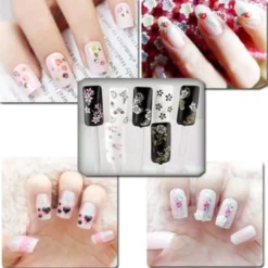10 st Ark Självhäftande Nageldekorationer