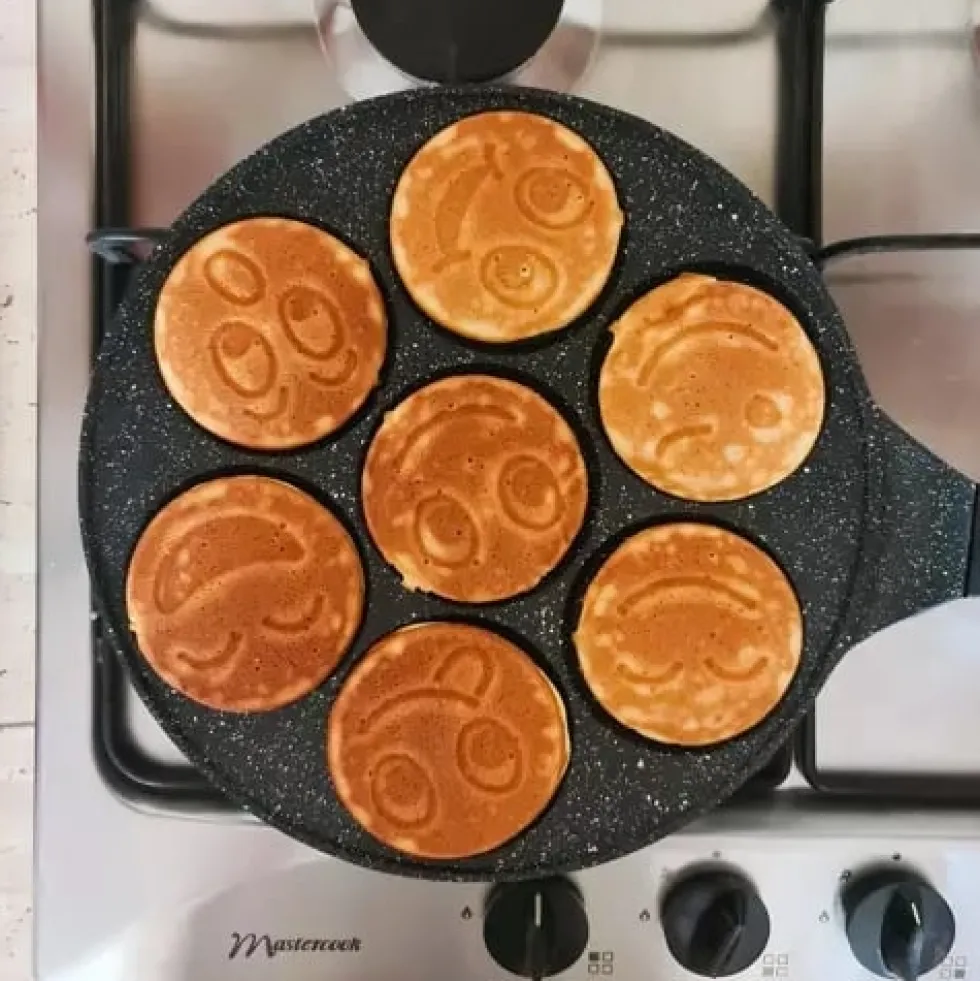 Stekpanna Smiley för ägg och pannkaka