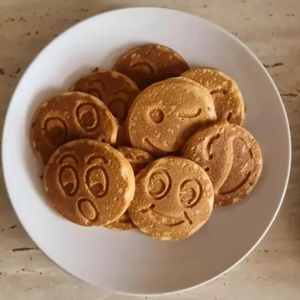 Stekpanna Smiley för ägg och pannkaka