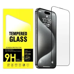 2st Härdat glas iPhone 15 - Skärmskydd