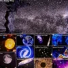 Stjärnprojektor med Planetarium LED Galaxy Lampa