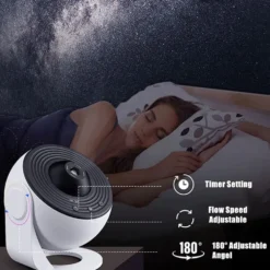 Stjärnprojektor med Planetarium LED Galaxy Lampa