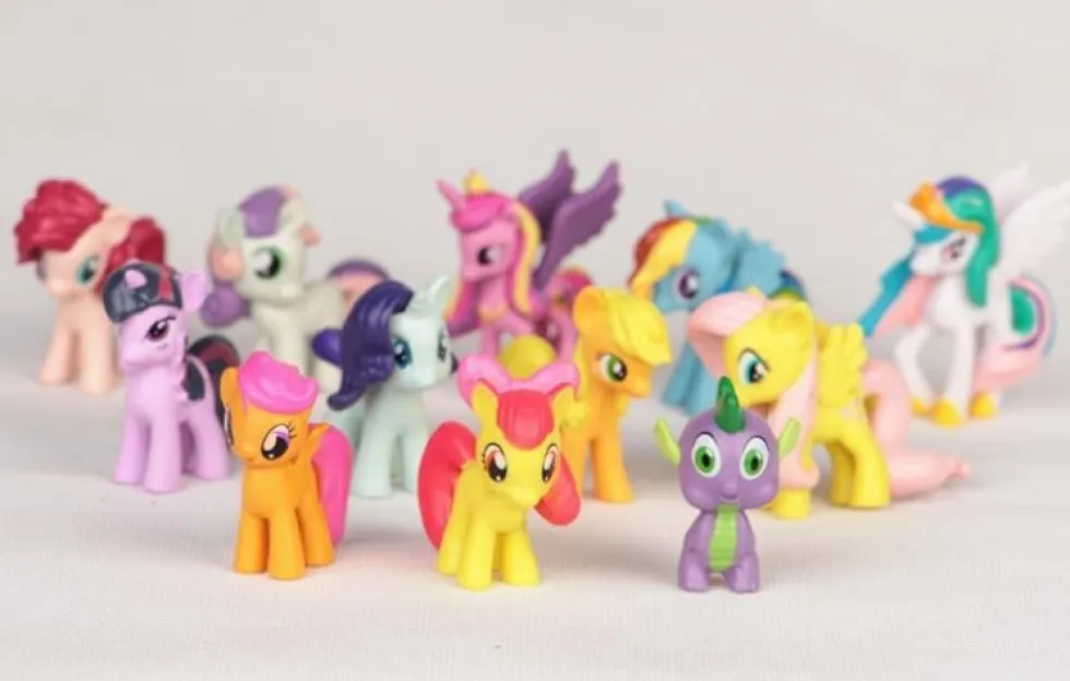 12st My Little Pony Figurer