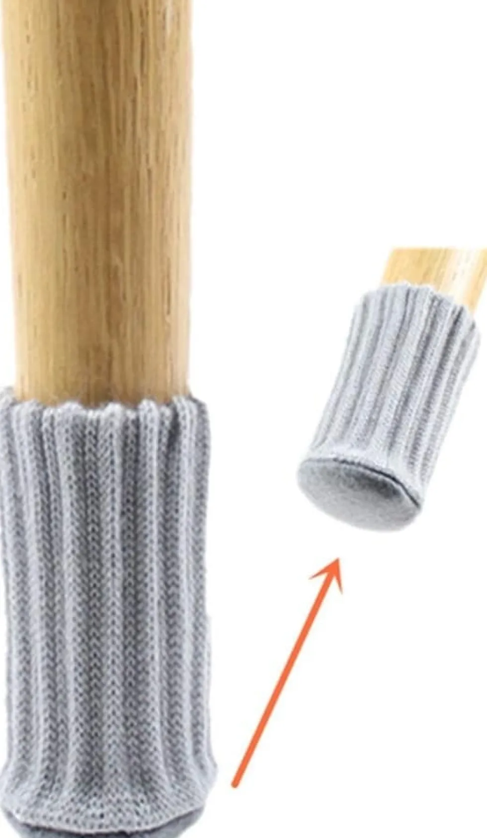 Stolsstrumpor / Stolbensskydd i stretch