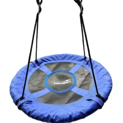Storkbo-hänggunga 80 cm för barn, max 150 kg, justerbara rep