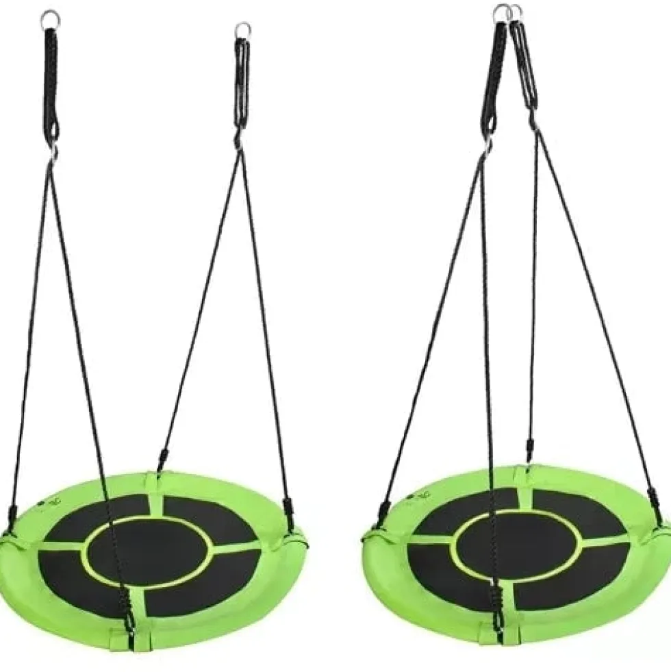 Storkbo hänggunga 120 cm 150 kg väderbeständig grön/svart