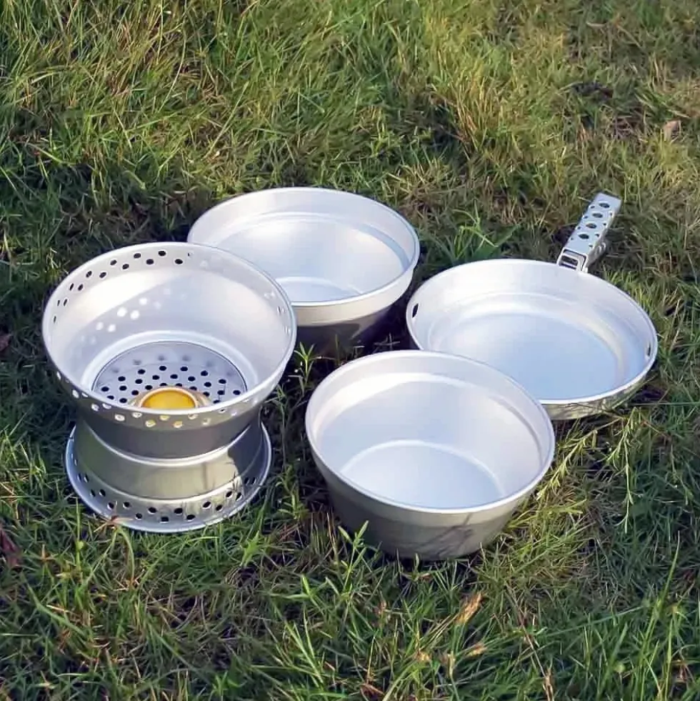 Stormkök / Briv Classic 8-delars set för camping och friluftsliv