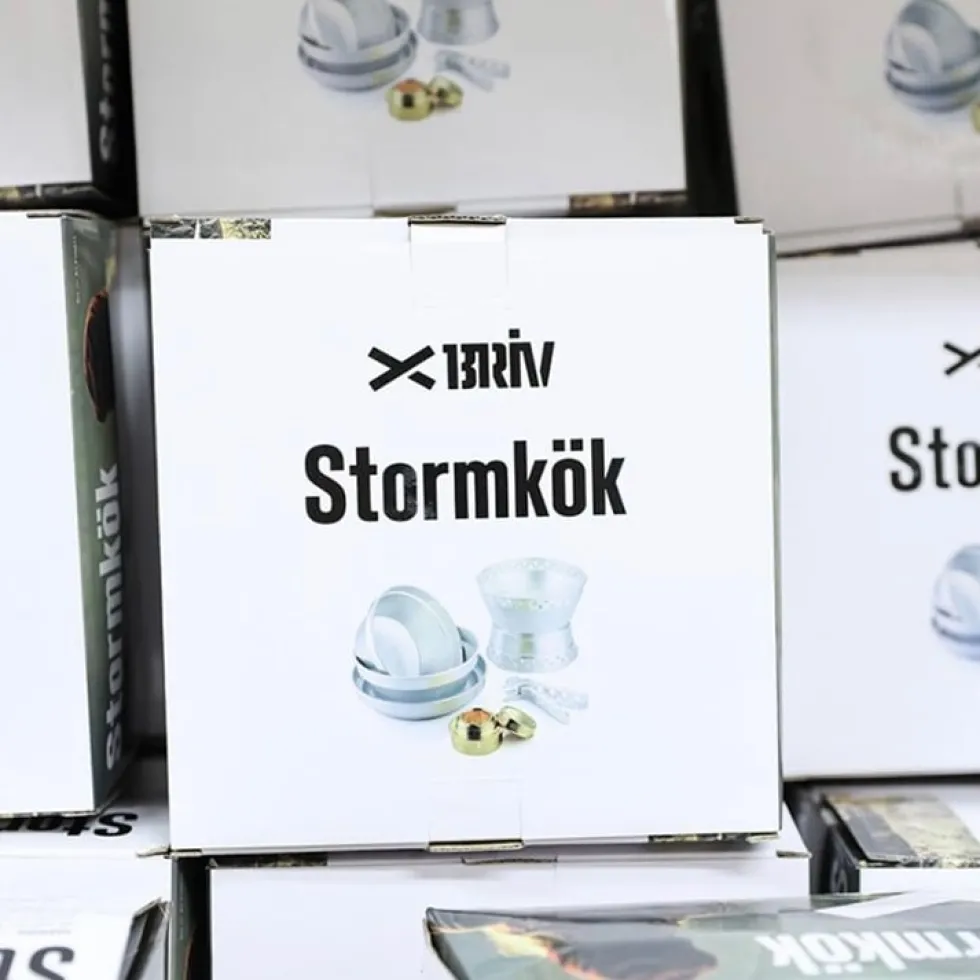 Stormkök / Briv Classic 8-delars set för camping och friluftsliv