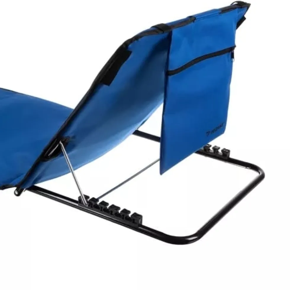 Strandmatta med ryggstöd för strand och camping