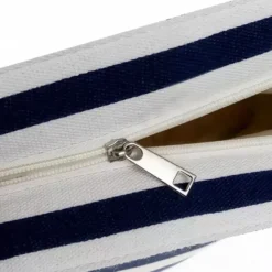 Strandväska i marin stil med dragkedja 22 L