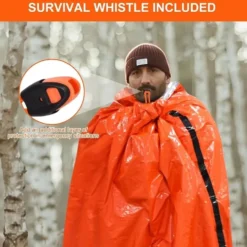 4st Utomhus Emergency Vattentät Thermal Sovsäck Camping Survival Bivvy Sack