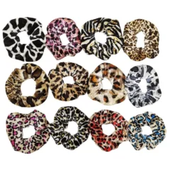 12st Velvet hair Scrunchies, hårsnoddar , hårband , Hair bands