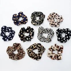 12st Velvet hair Scrunchies, hårsnoddar , hårband , Hair bands