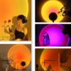 Sunset Lamp - Solnedgångslampa RGB Stämningsbelysning med Fjärrkontroll