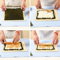 Sushimatta i bambu / Rullmatta för sushi