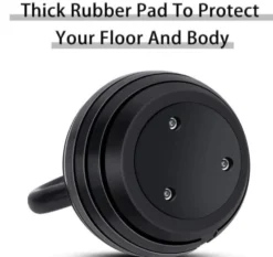 Svart Kettlebell 9kg Justerbar