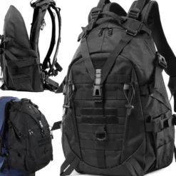 Taktisk ryggsäck 30 L MOLLE 800D Oxford svart 50x35x20 cm