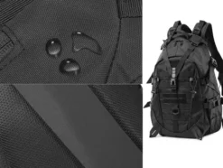 Taktisk ryggsäck 30 L MOLLE 800D Oxford svart 50x35x20 cm