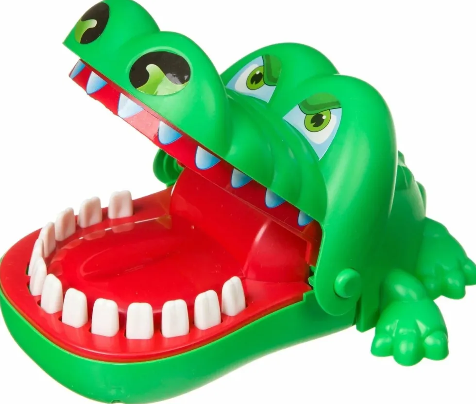 Tandläkarspel Krokodil / Interaktivt spel för barn