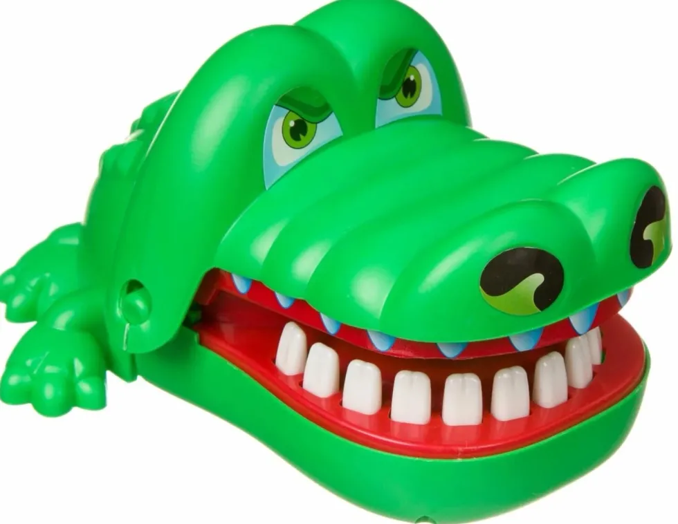 Tandläkarspel Krokodil / Interaktivt spel för barn