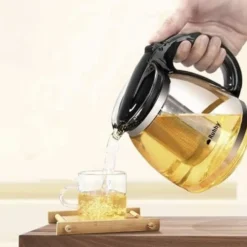 Tekanna i glas med sil 2 liter