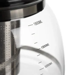 Tekanna i glas med sil 2 liter