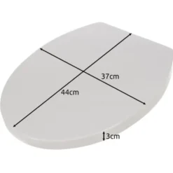 Toalettsits med mjukstängning