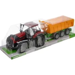 Traktor med släpvagn för barn