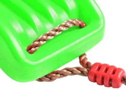 Trädgårdsgunga för barn plast grön 44x17 cm max 100 kg