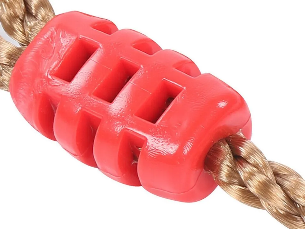 Trädgårdsgunga för barn plast röd 44x17 cm max 100 kg