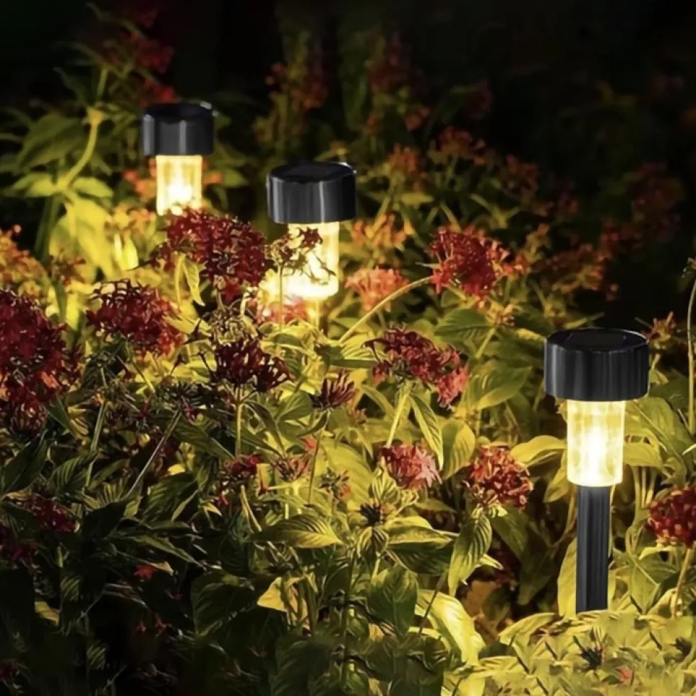 Trädgårdslampor / Solcellsdrivna LED-lampor 10-pack