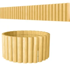 Trädgårdsstaket, trästaket, 176 cm x 30 cm, staketpaneler, hundstaket för trädgården, rabatter, djurbarriär