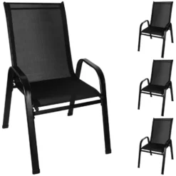 Trädgårdsstolar 4-pack